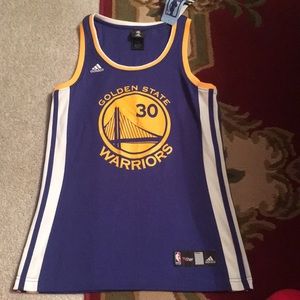 Women’s Steph Curry Warriors Jersey.